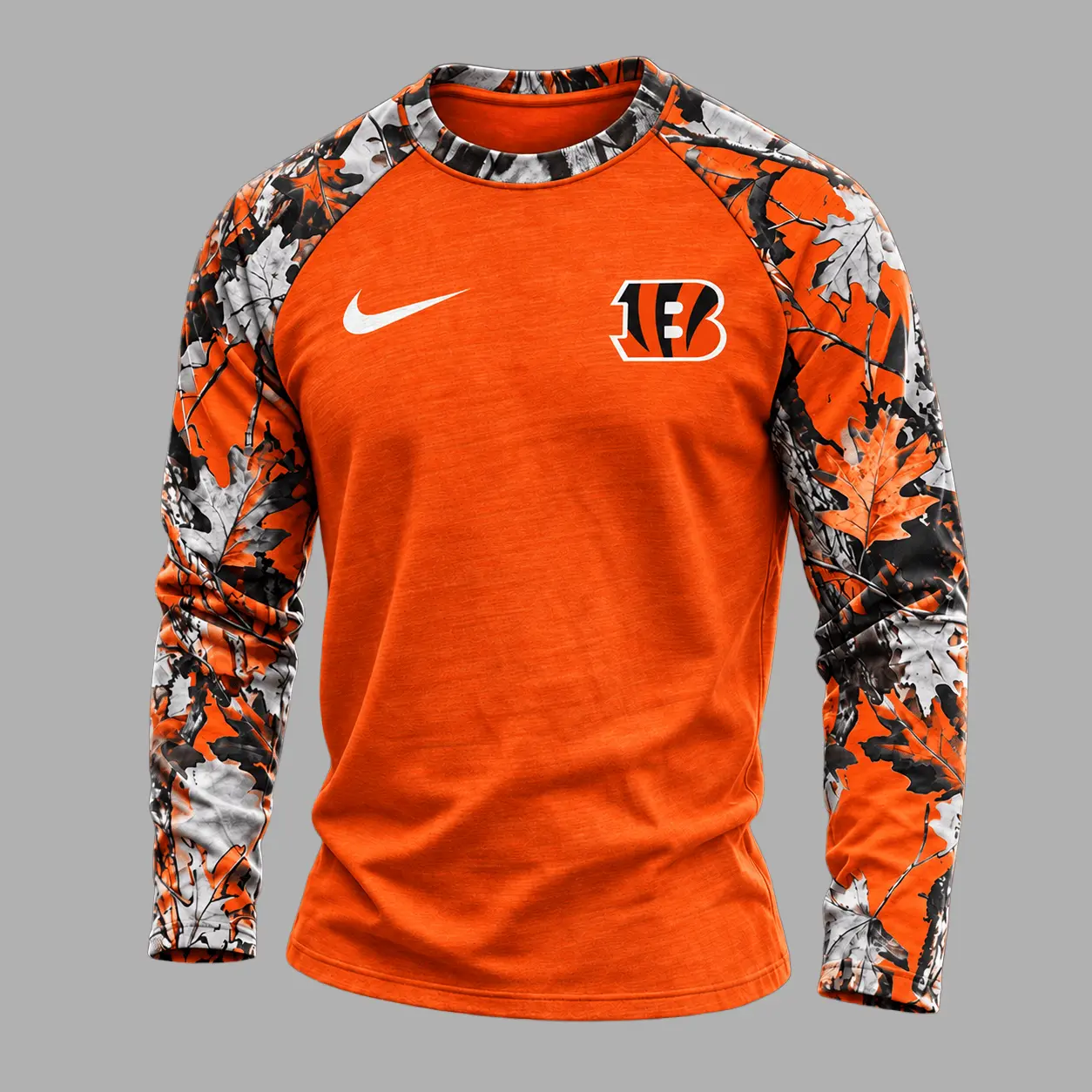 Cincinnati Bengals | Premium NFL Camo Hunting Long Sleeve Shirt TD - Image 2