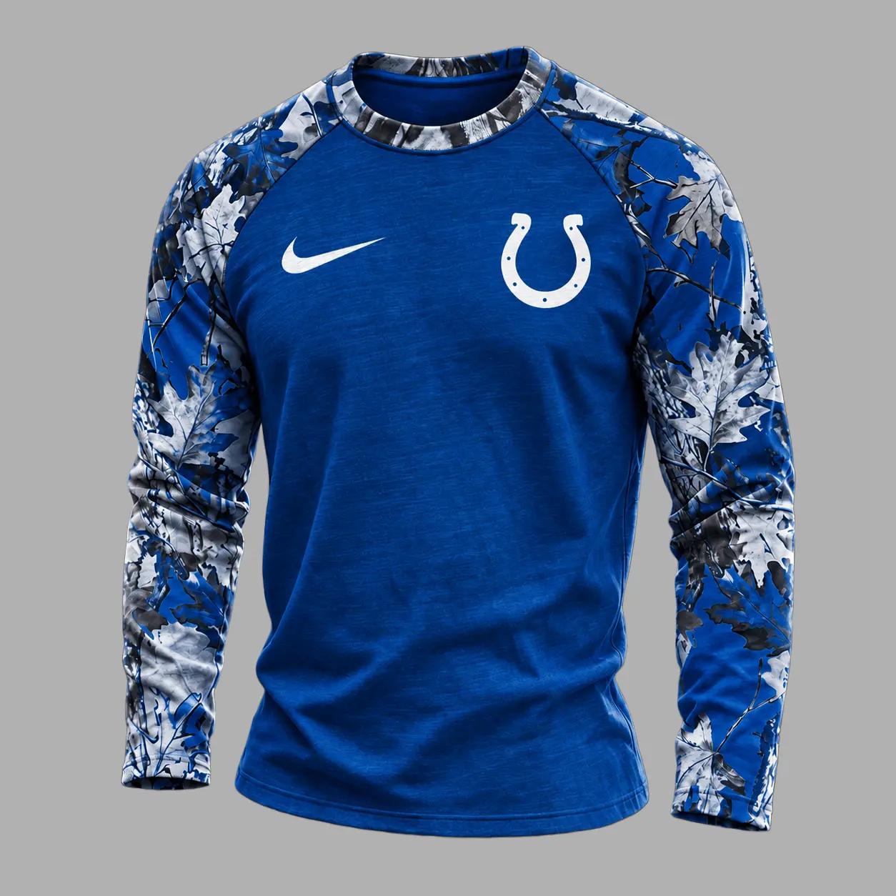 Indianapolis Colts | Premium NFL Camo Hunting Long Sleeve Shirt TD - Image 2