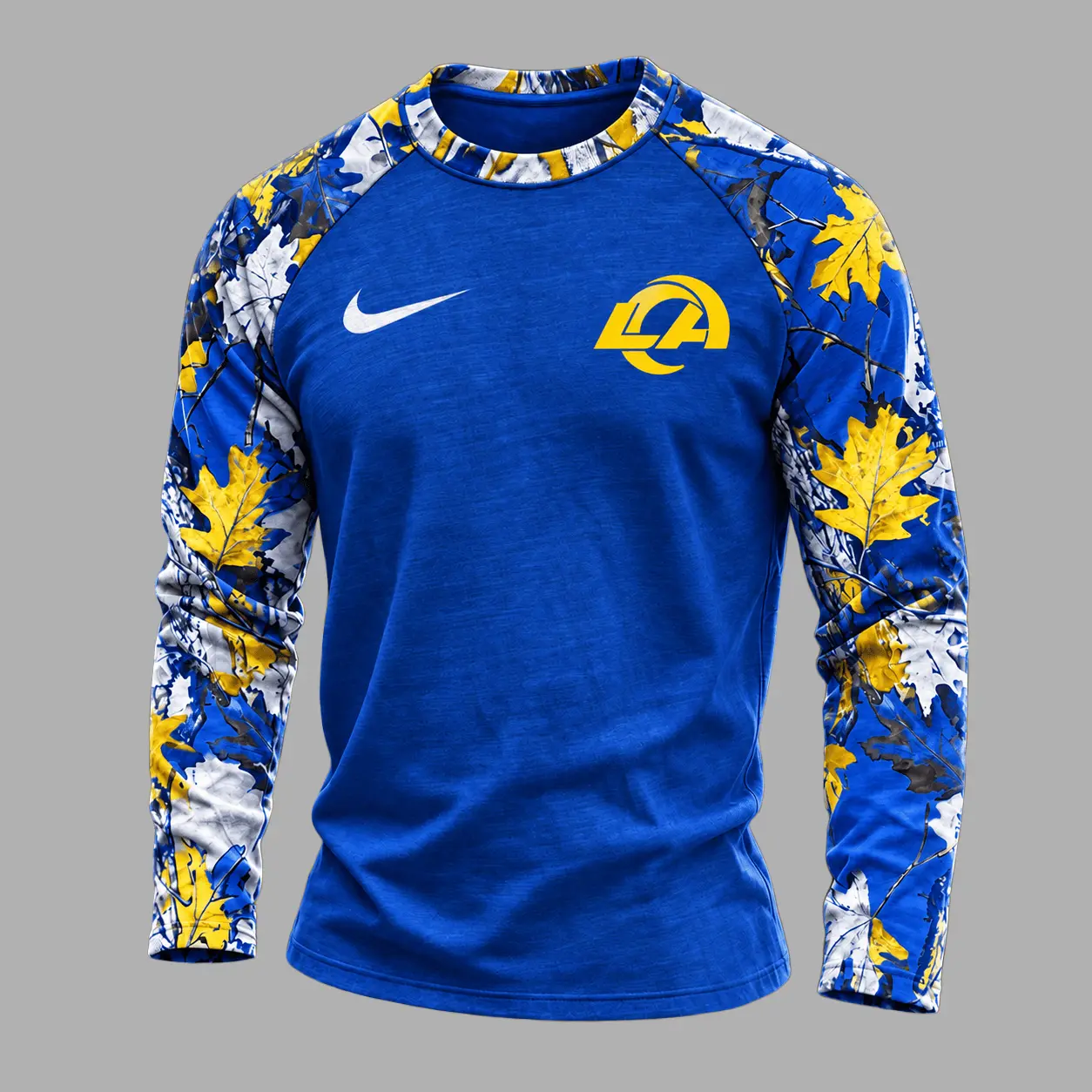 Los Angeles Rams | Premium NFL Camo Hunting Long Sleeve Shirt TD - Image 2