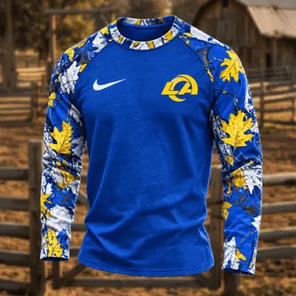 Los Angeles Rams | Premium NFL Camo Hunting Long Sleeve Shirt TD