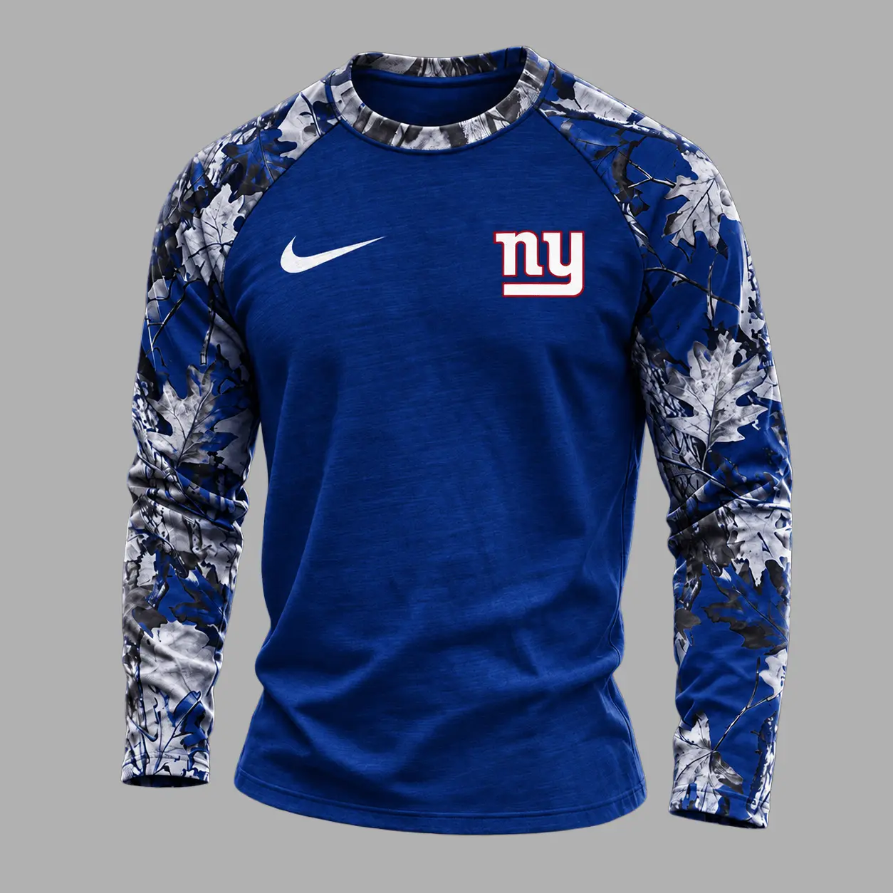New York Giants | Premium NFL Camo Hunting Long Sleeve Shirt TD - Image 2