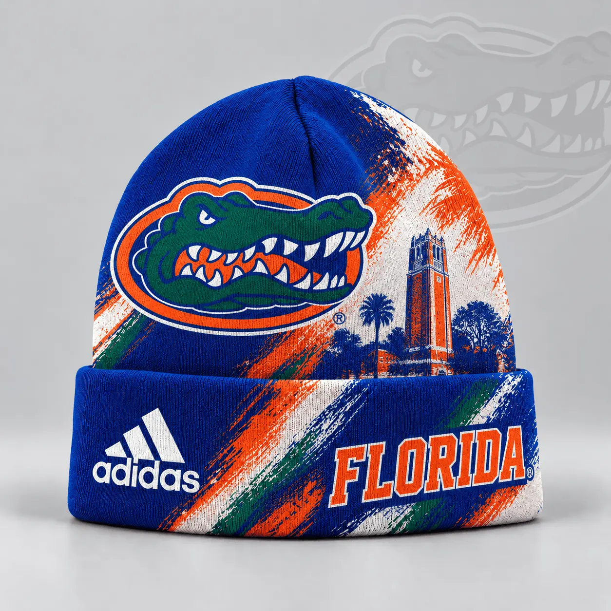 Florida Gators | Premium NCAA Varsity Brushstroke Knit Cuffed Beanie NDN