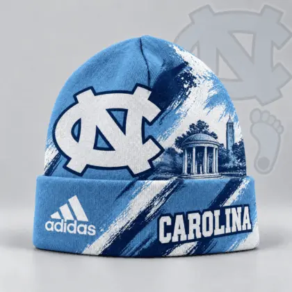 North Carolina Tar Heels | Premium NCAA Varsity Brushstroke Knit Cuffed Beanie NDN