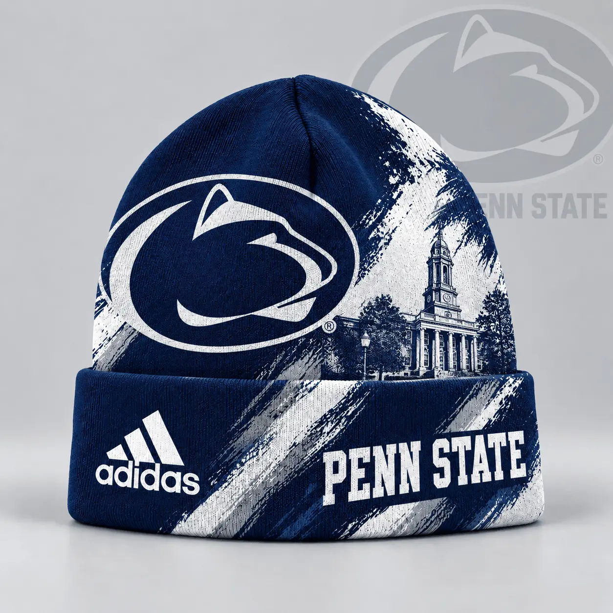 Penn State Nittany Lions | Premium NCAA Varsity Brushstroke Knit Cuffed Beanie NDN
