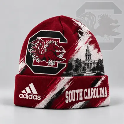 South Carolina Gamecocks | Premium NCAA Varsity Brushstroke Knit Cuffed Beanie NDN
