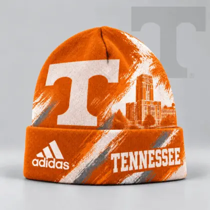 Tennessee Volunteers | Premium NCAA Varsity Brushstroke Knit Cuffed Beanie NDN