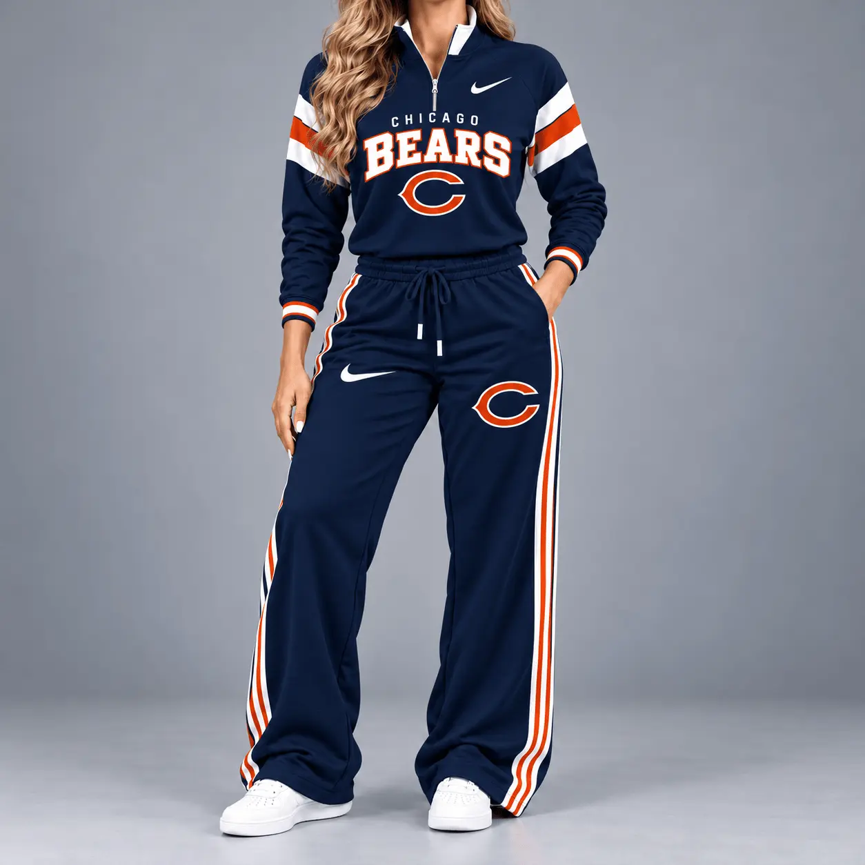 Chicago Bears | Premium NFL Game Day Quarter-Zip + Pants TD