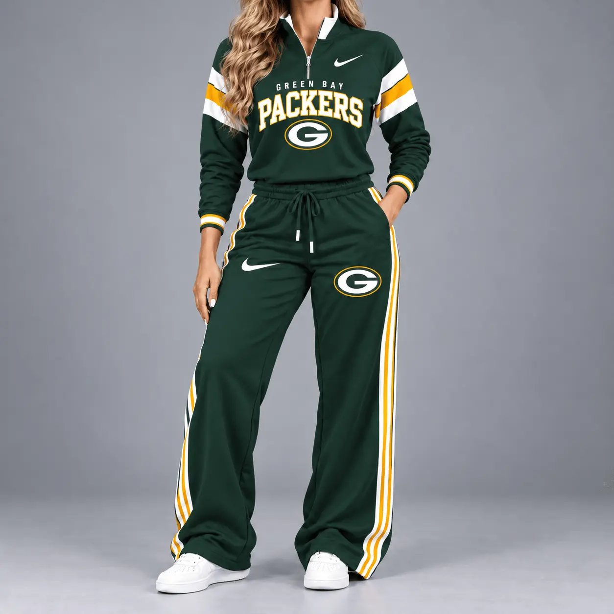 Green Bay Packers | Premium NFL Game Day Quarter-Zip + Pants TD