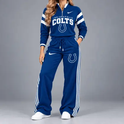 Indianapolis Colts | Premium NFL Game Day Quarter-Zip + Pants TD
