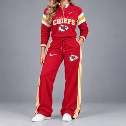 Kansas City Chiefs | Premium NFL Game Day Quarter-Zip + Pants TD