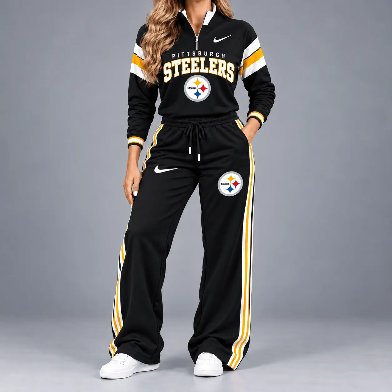 Pittsburgh Steelers | Premium NFL Game Day Quarter-Zip + Pants TD