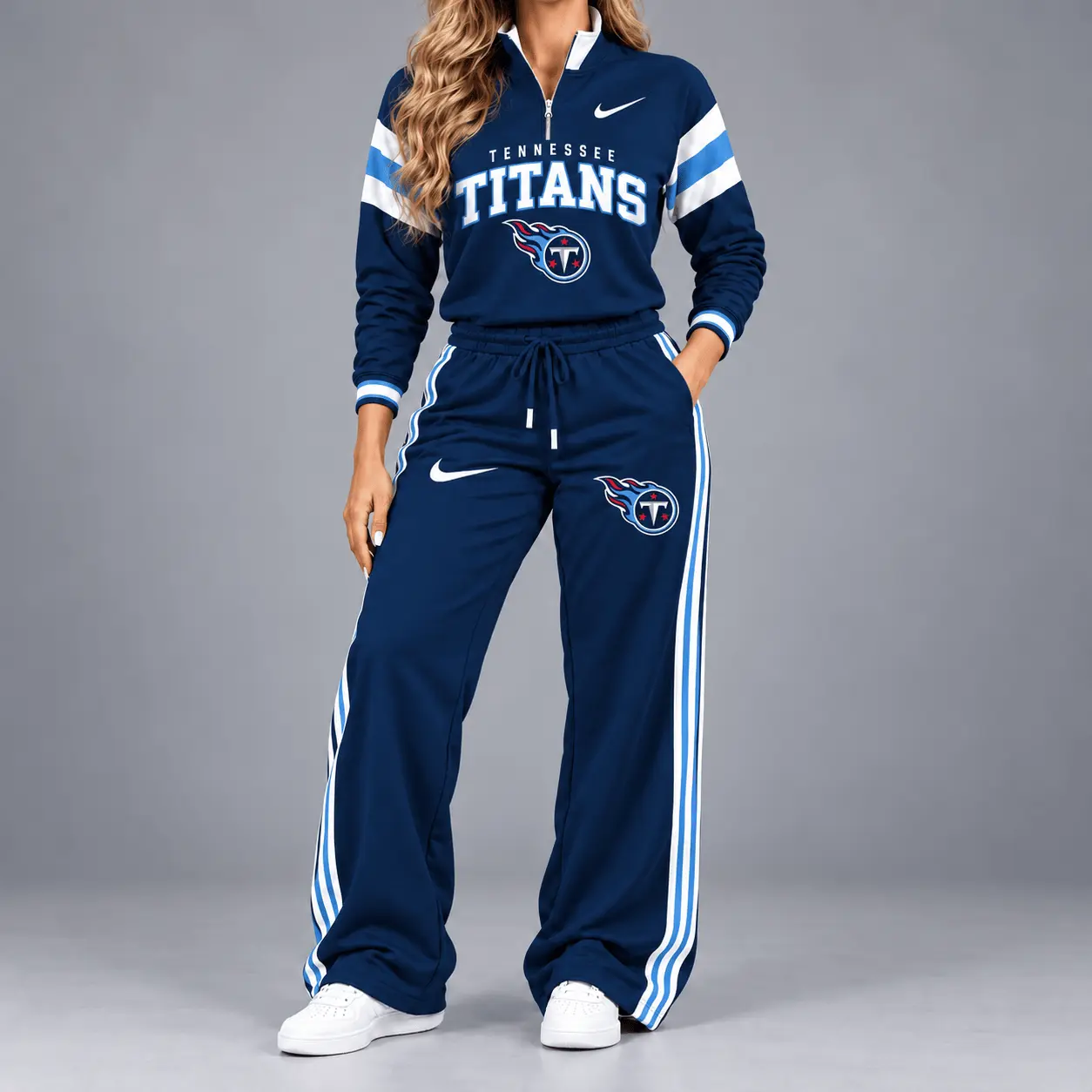 Tennessee Titans | Premium NFL Game Day Quarter-Zip + Pants TD