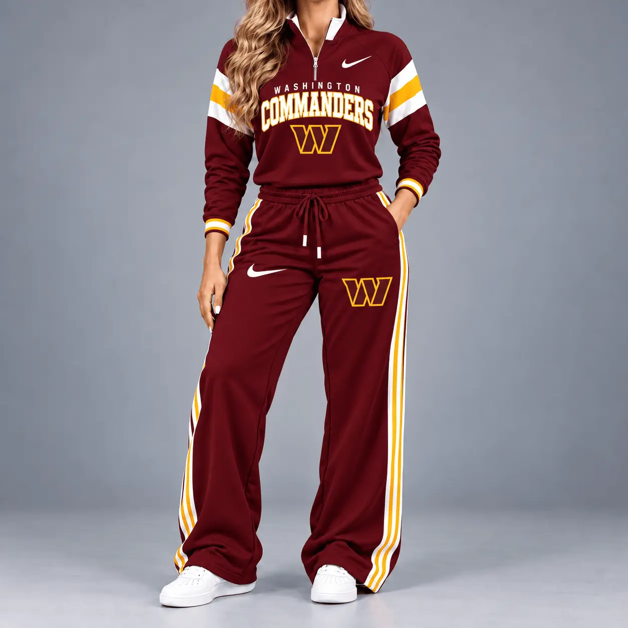 Washington Commanders | Premium NFL Game Day Quarter-Zip + Pants TD