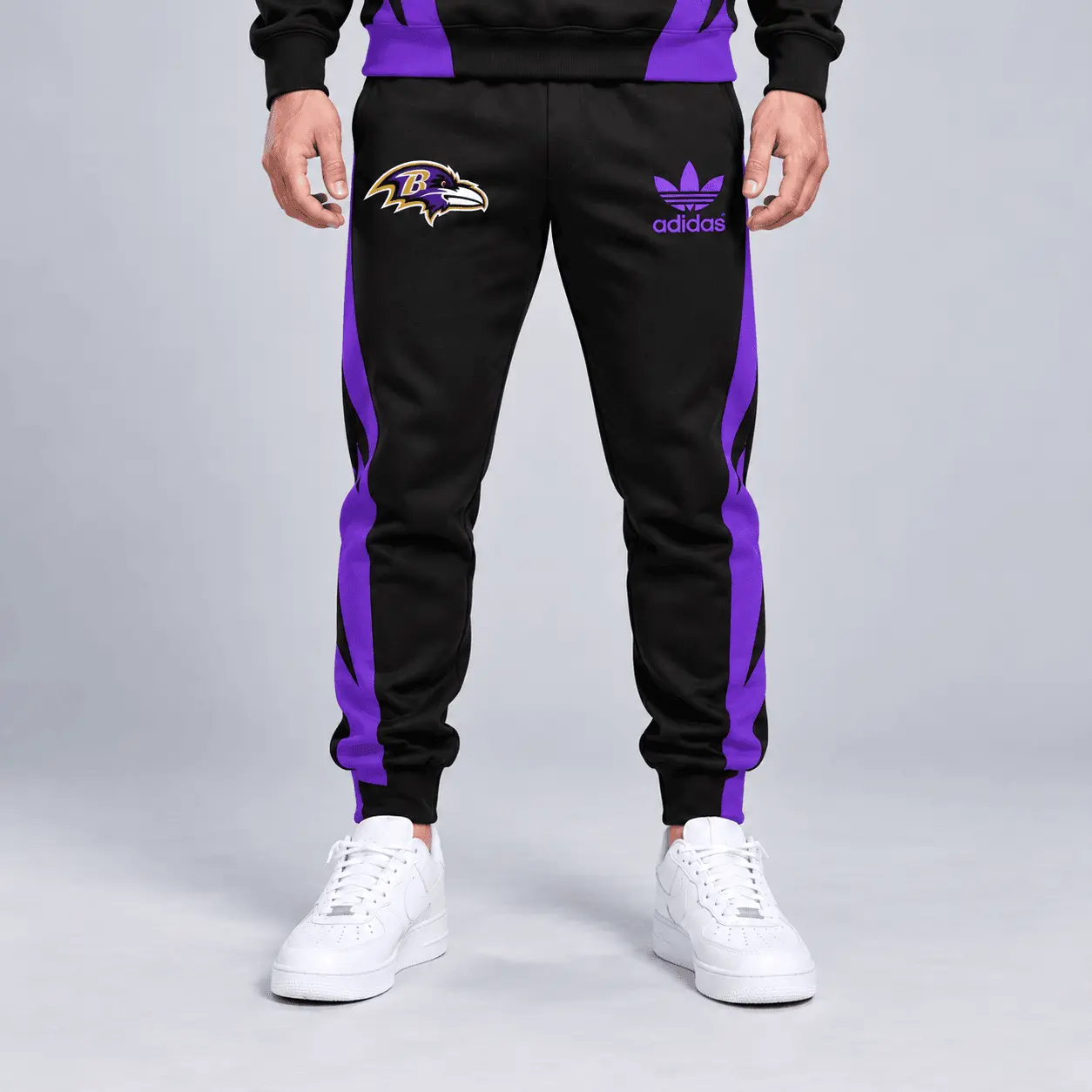 Baltimore Ravens | Premium NFL Team Spirit Athletic Tracksuit Set TD - Image 3