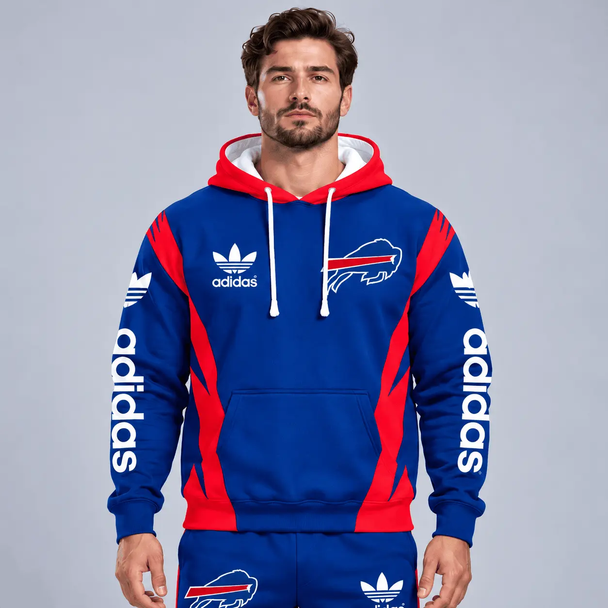 Buffalo Bills | Premium NFL Team Spirit Athletic Tracksuit Set TD - Image 2
