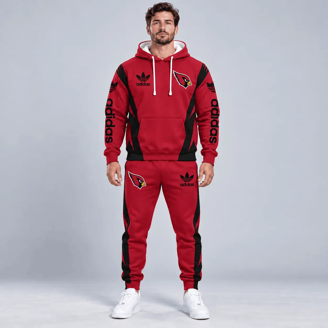 Arizona Cardinals | Premium NFL Team Spirit Athletic Tracksuit Set TD