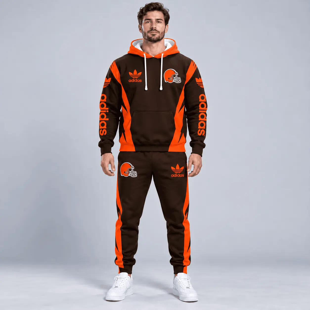 Cleveland Browns | Premium NFL Team Spirit Athletic Tracksuit Set TD