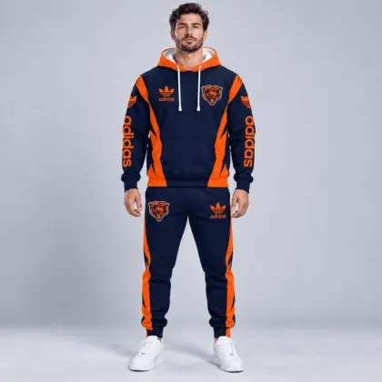 Chicago Bears | Premium NFL Team Spirit Athletic Tracksuit Set TD