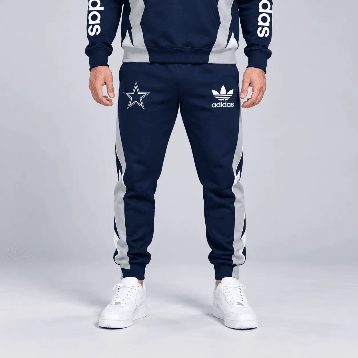 Dallas Cowboys | Premium NFL Team Spirit Athletic Tracksuit Set TD - Image 3