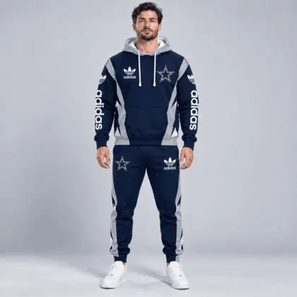 Dallas Cowboys | Premium NFL Team Spirit Athletic Tracksuit Set TD