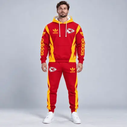Kansas City Chiefs | Premium NFL Team Spirit Athletic Tracksuit Set TD