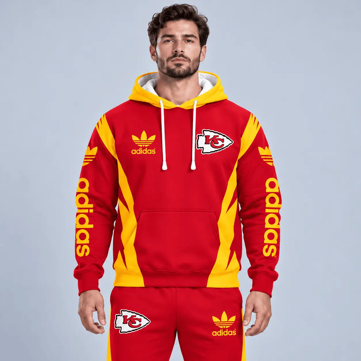 Kansas City Chiefs | Premium NFL Team Spirit Athletic Tracksuit Set TD - Image 2