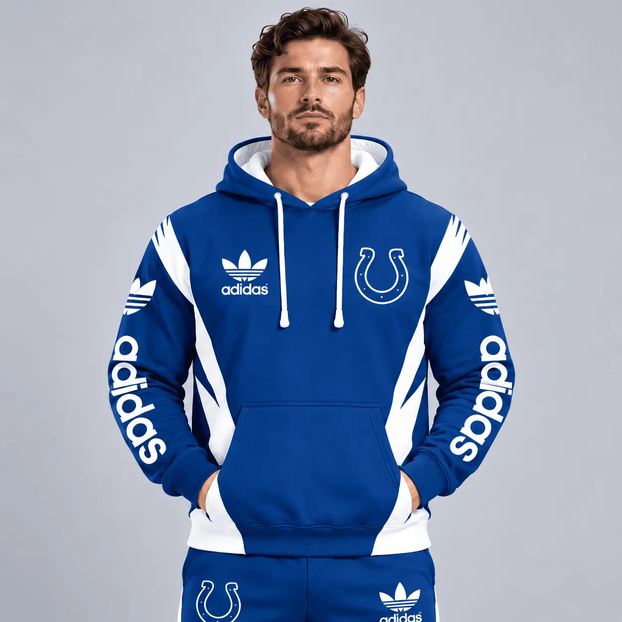 Indianapolis Colts | Premium NFL Team Spirit Athletic Tracksuit Set TD - Image 2