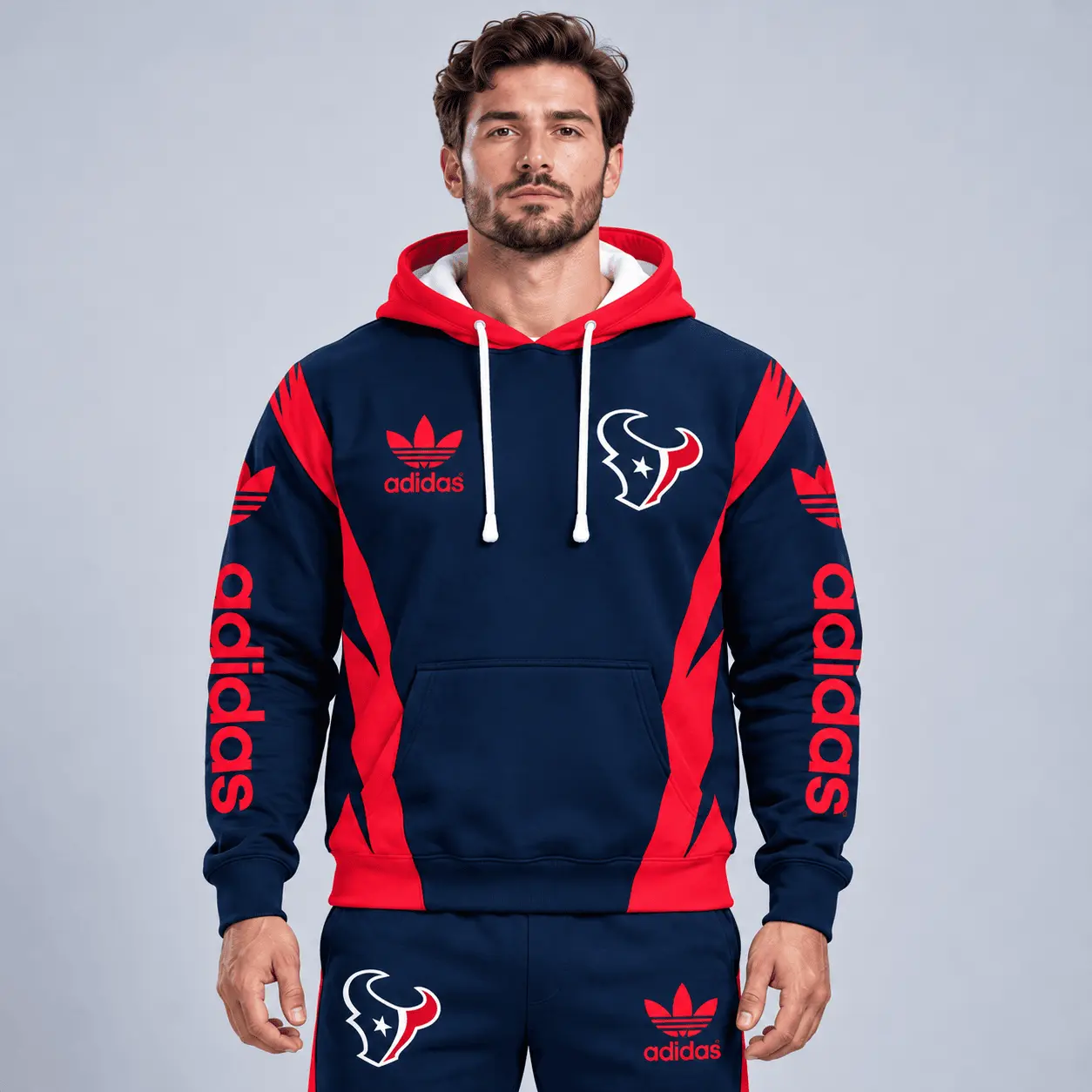 Houston Texans | Premium NFL Team Spirit Athletic Tracksuit Set TD - Image 2