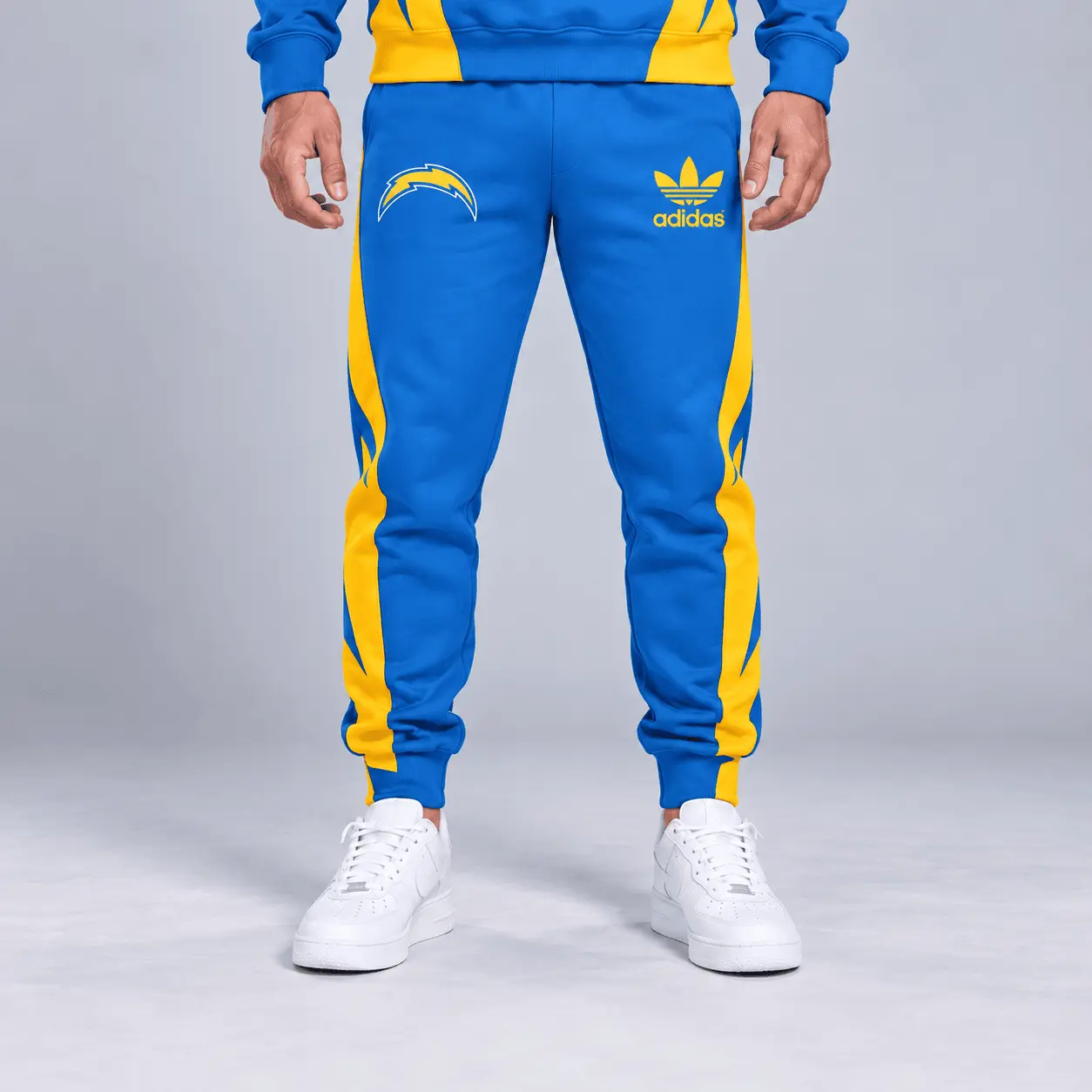 Los Angeles Chargers | Premium NFL Team Spirit Athletic Tracksuit Set TD - Image 3