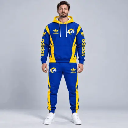 Los Angeles Rams | Premium NFL Team Spirit Athletic Tracksuit Set TD