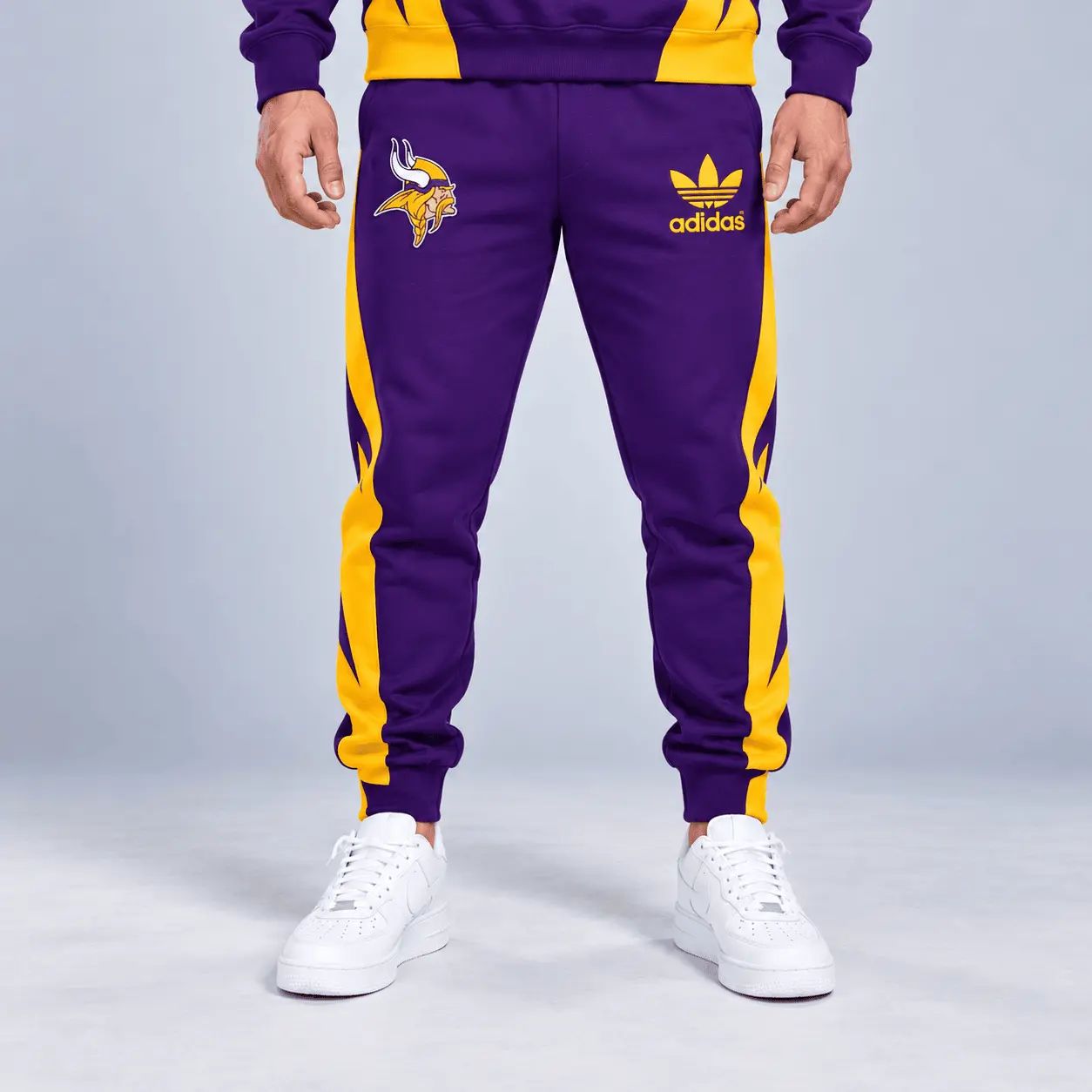 Minnesota Vikings | Premium NFL Team Spirit Athletic Tracksuit Set TD - Image 3