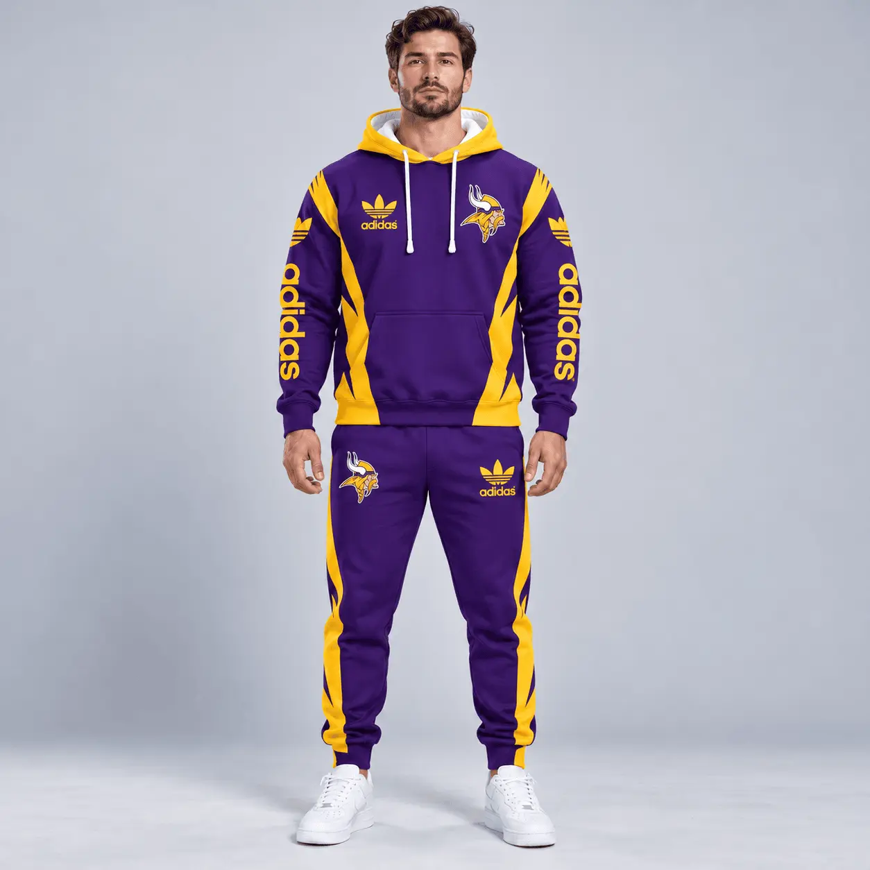Minnesota Vikings | Premium NFL Team Spirit Athletic Tracksuit Set TD