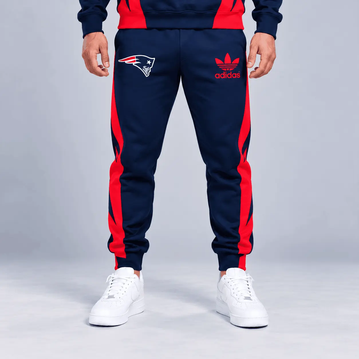 New England Patriots | Premium NFL Team Spirit Athletic Tracksuit Set TD - Image 3