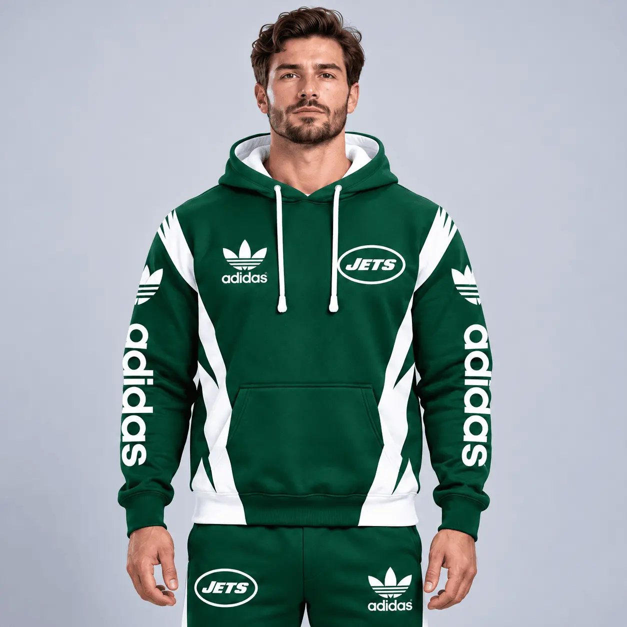 New York Jets | Premium NFL Team Spirit Athletic Tracksuit Set TD - Image 2
