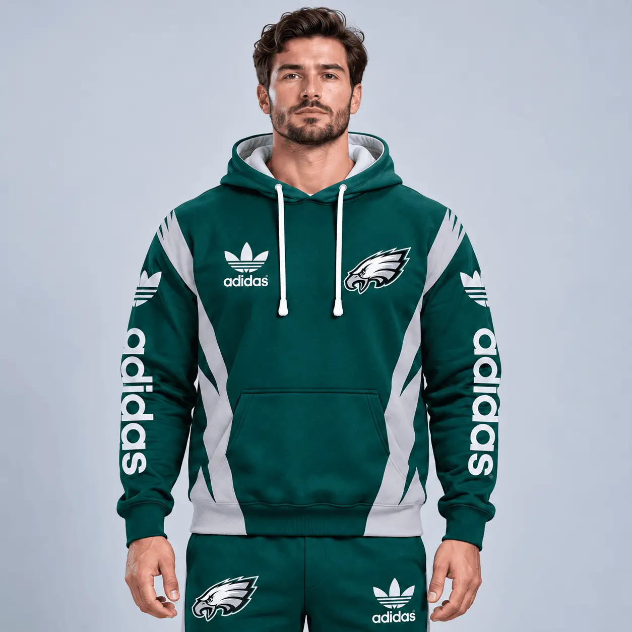 Philadelphia Eagles | Premium NFL Team Spirit Athletic Tracksuit Set TD - Image 2