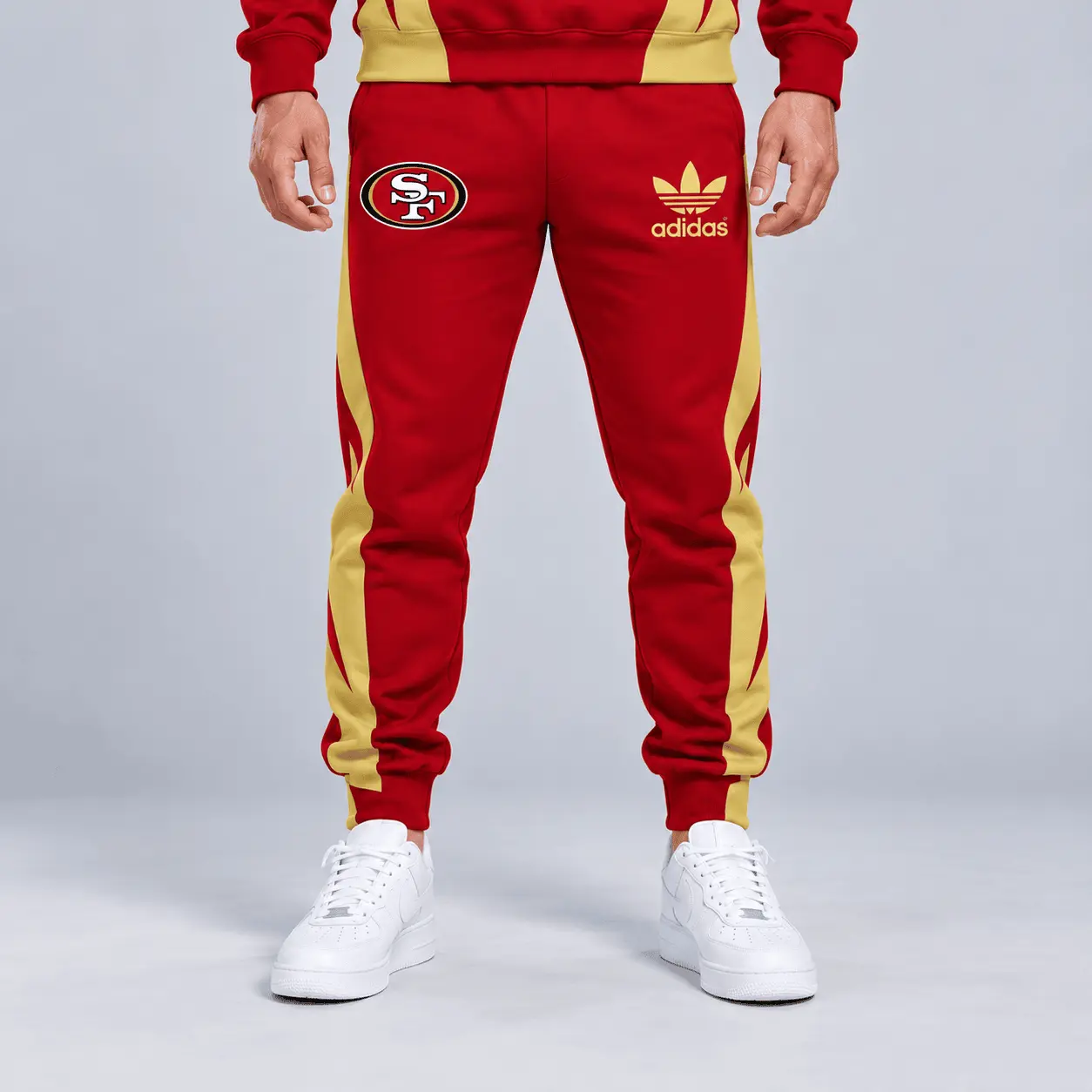 San Francisco 49ers | Premium NFL Team Spirit Athletic Tracksuit Set TD - Image 3