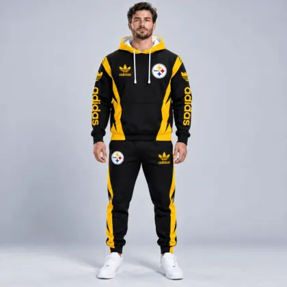 Pittsburgh Steelers | Premium NFL Team Spirit Athletic Tracksuit Set TD
