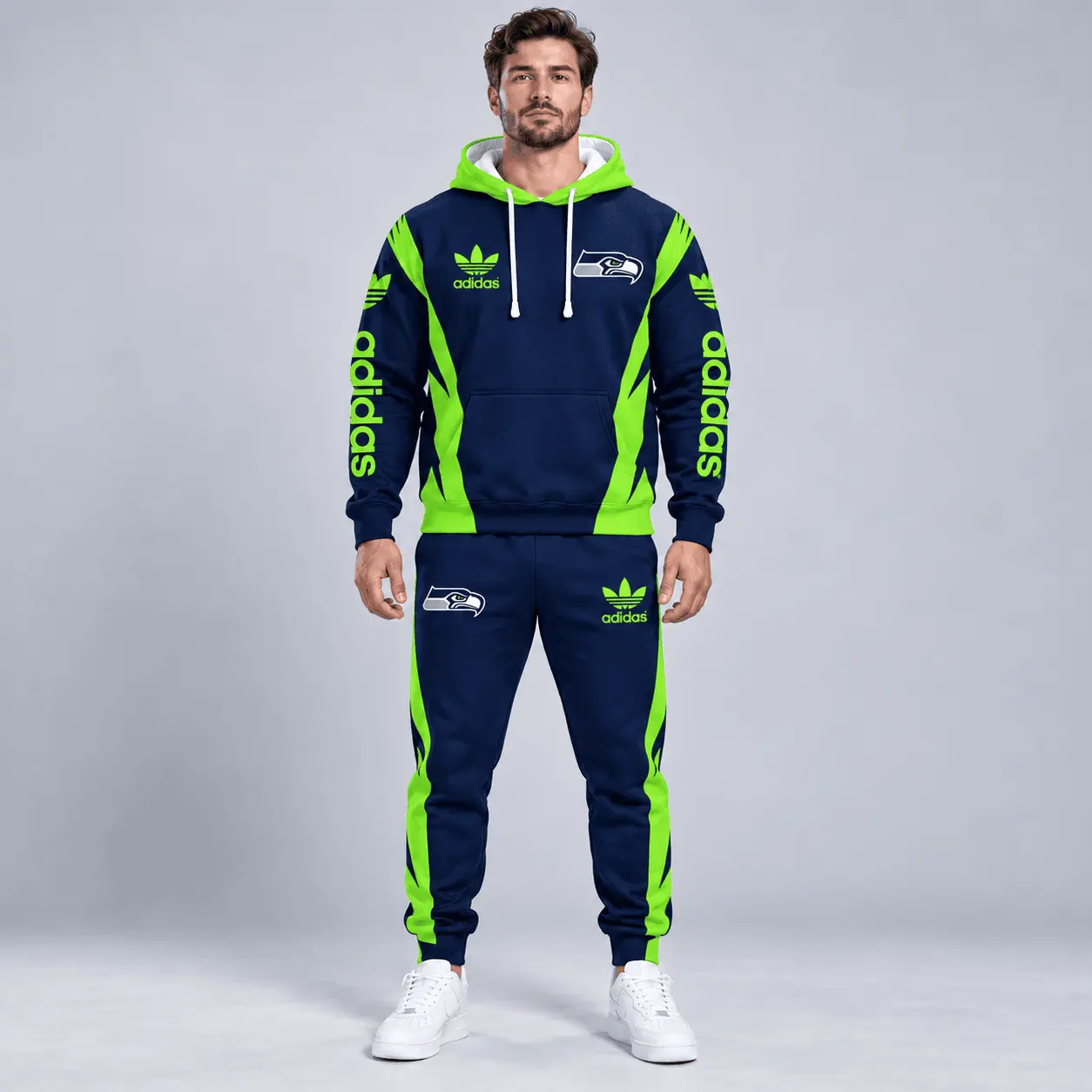 Seattle Seahawks | Premium NFL Team Spirit Athletic Tracksuit Set TD
