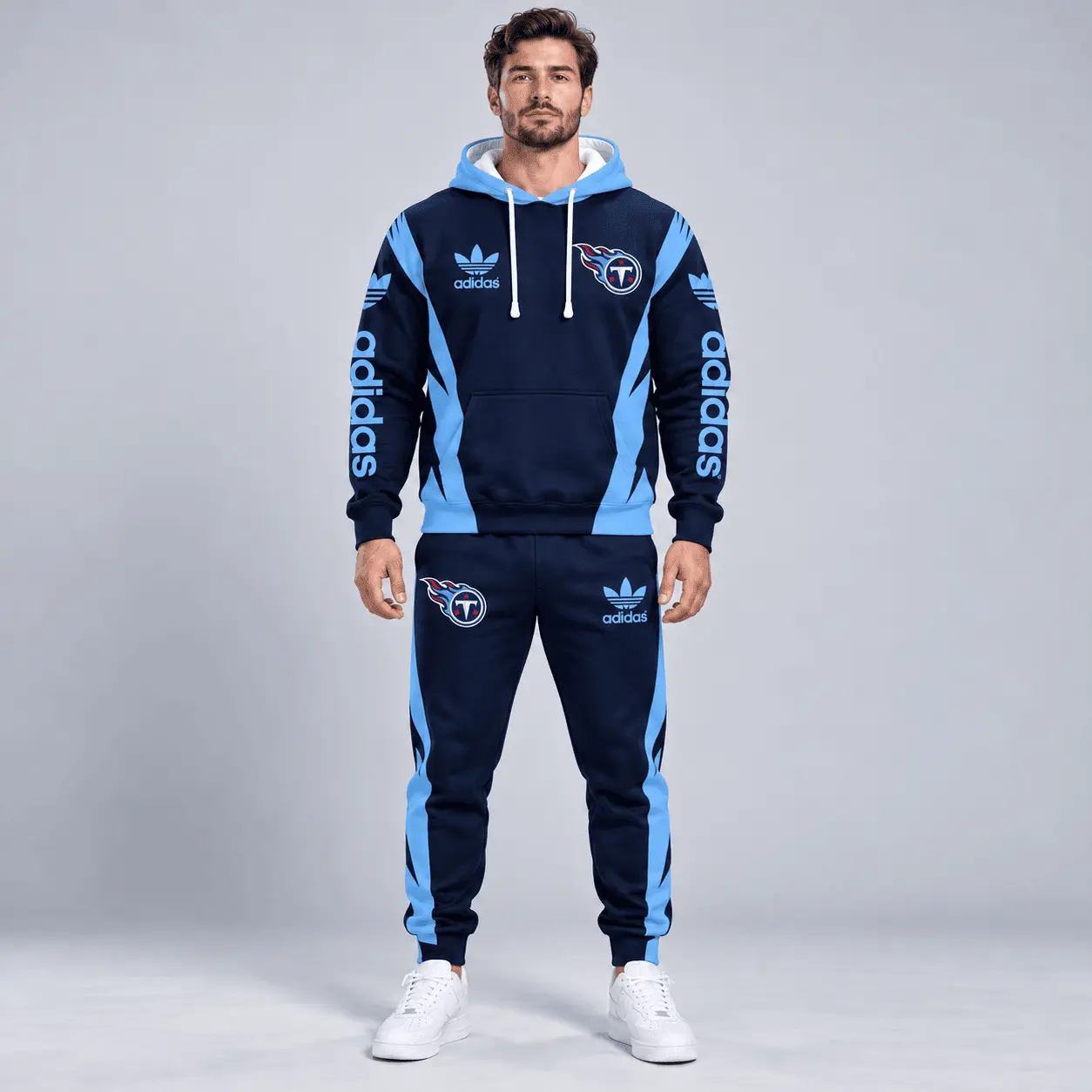 Tennessee Titans | Premium NFL Team Spirit Athletic Tracksuit Set TD
