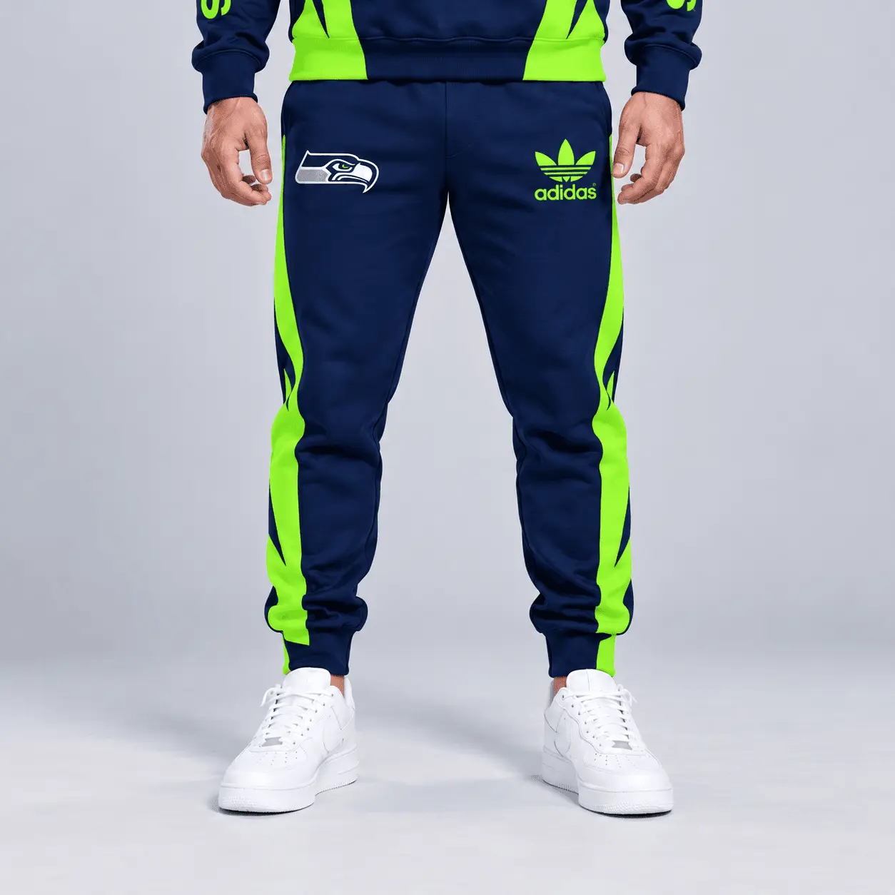Seattle Seahawks | Premium NFL Team Spirit Athletic Tracksuit Set TD - Image 3