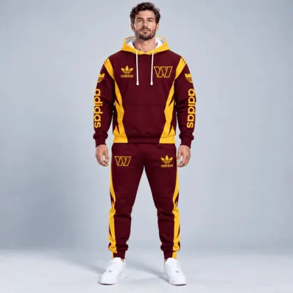 Washington Commanders | Premium NFL Team Spirit Athletic Tracksuit Set TD