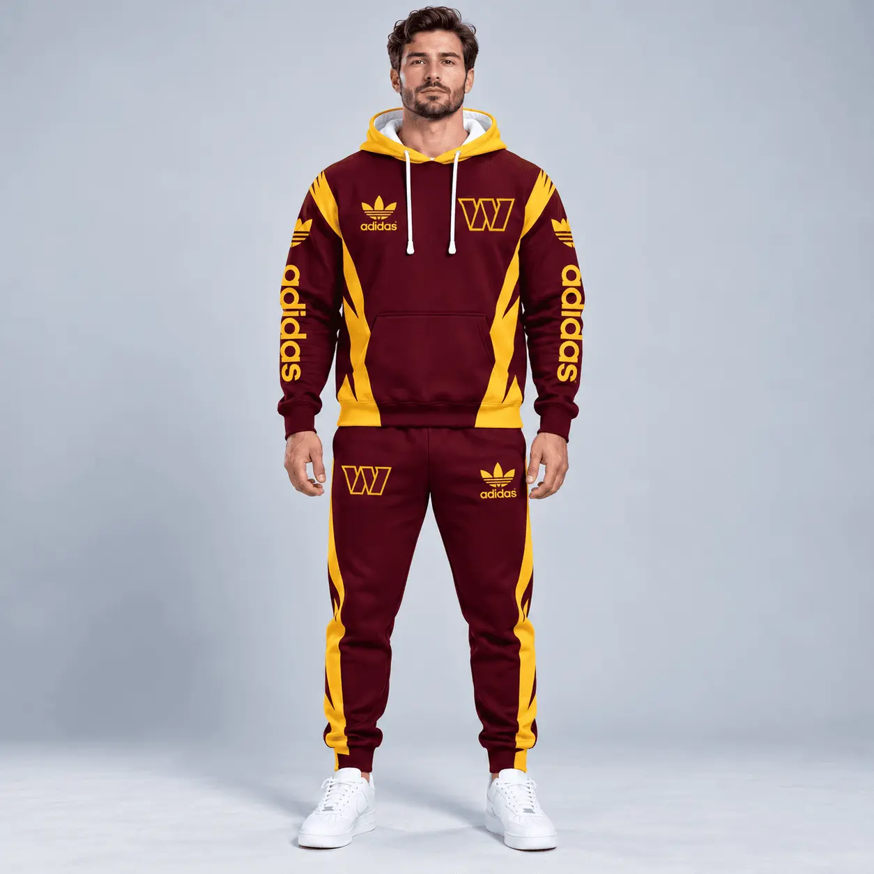 Washington Commanders | Premium NFL Team Spirit Athletic Tracksuit Set TD