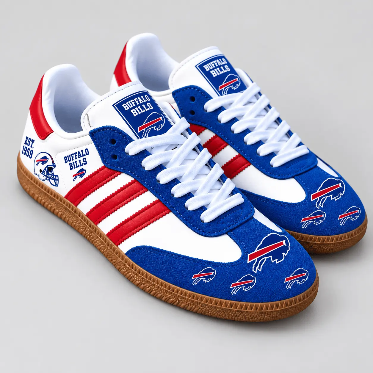 Buffalo Bills | Premium NFL Team Spirit Heritage Samba Shoes TD