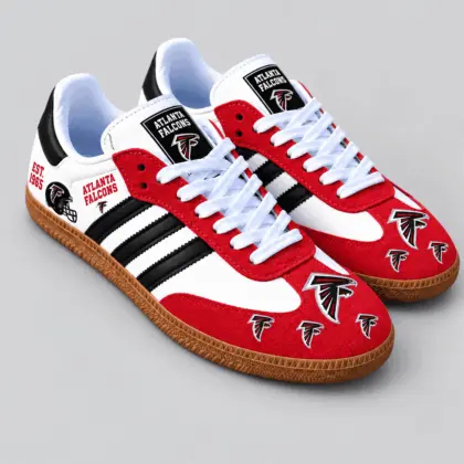 Atlanta Falcons | Premium NFL Team Spirit Heritage Samba Shoes TD