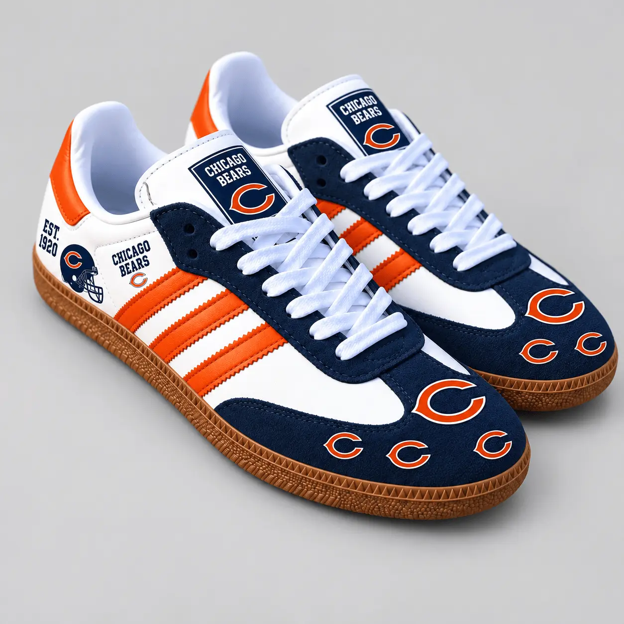 Chicago Bears | Premium NFL Team Spirit Heritage Samba Shoes TD