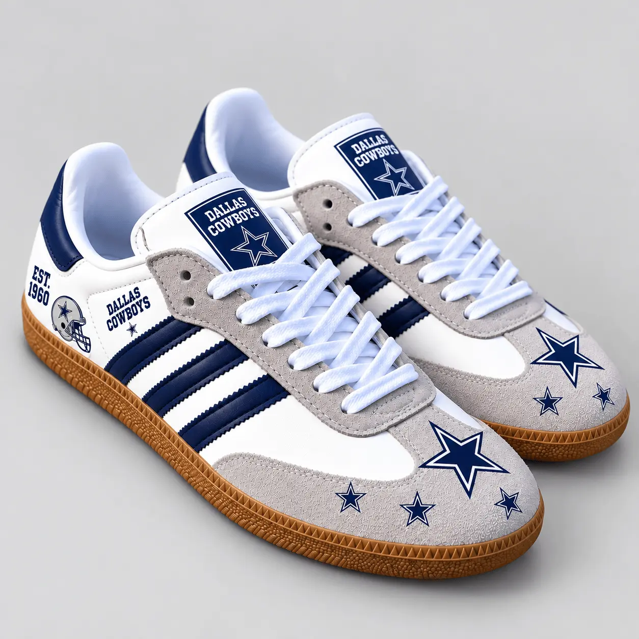 Dallas Cowboys | Premium NFL Team Spirit Heritage Samba Shoes TD