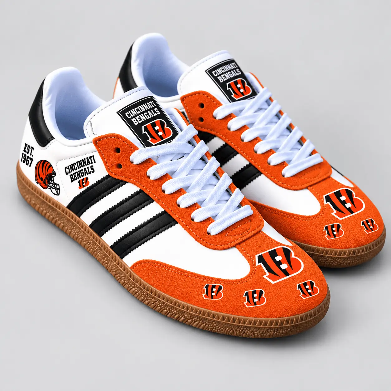 Cincinnati Bengals | Premium NFL Team Spirit Heritage Samba Shoes TD