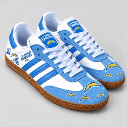 Los Angeles Chargers | Premium NFL Team Spirit Heritage Samba Shoes TD