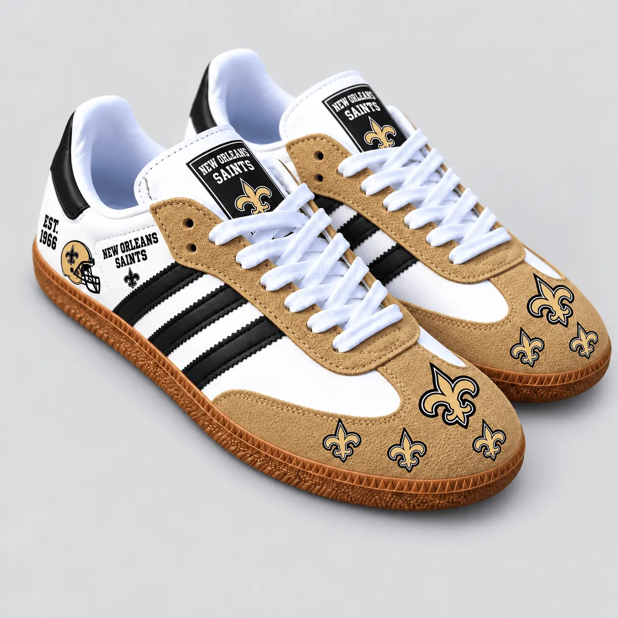 New Orleans Saints | Premium NFL Team Spirit Heritage Samba Shoes TD