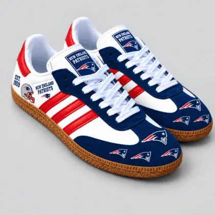 New England Patriots | Premium NFL Team Spirit Heritage Samba Shoes TD